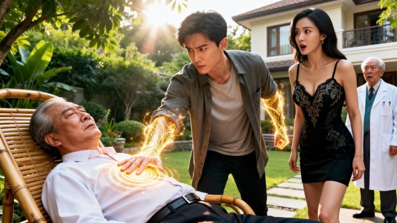 窮小子意外覺醒黃金聖手，一掌拍活瀕死首富！獲得千億報酬嘲弄他無能的美女總裁當場打臉！