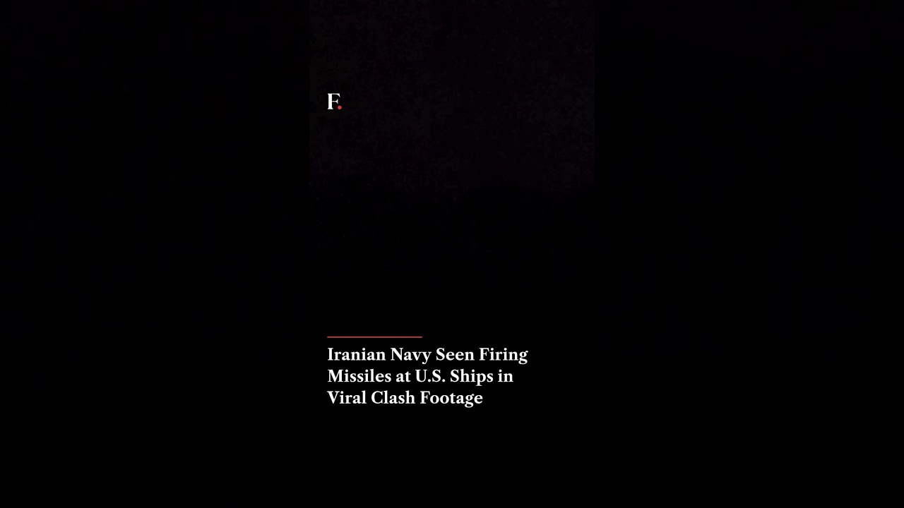 Alleged Footage Shows Iranian Forces Firing on U.S. Navy During Exchange at Sea | Firstpost News