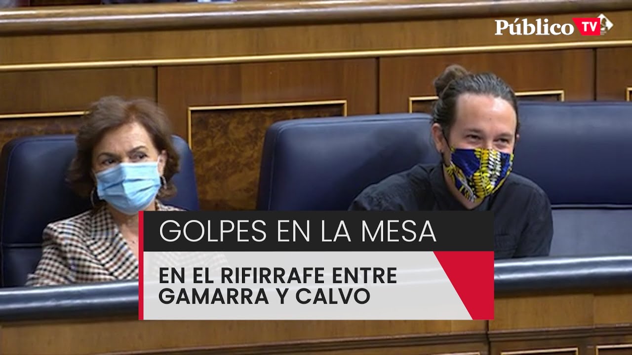 El rifirrafe entre Gamarra (PP) y la vicepresidenta primera, Carmen Calvo