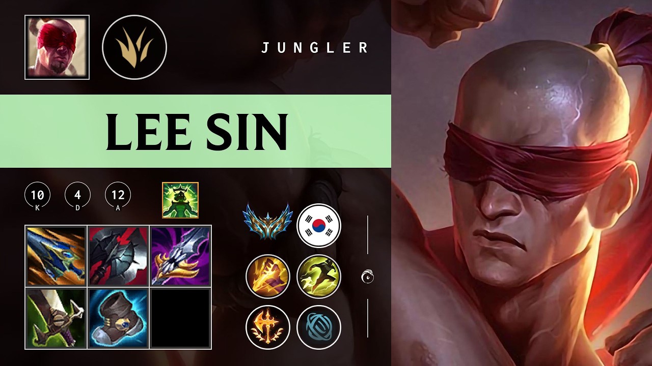 Lee Sin Jungle vs Hecarim - KR Challenger Patch 26.05