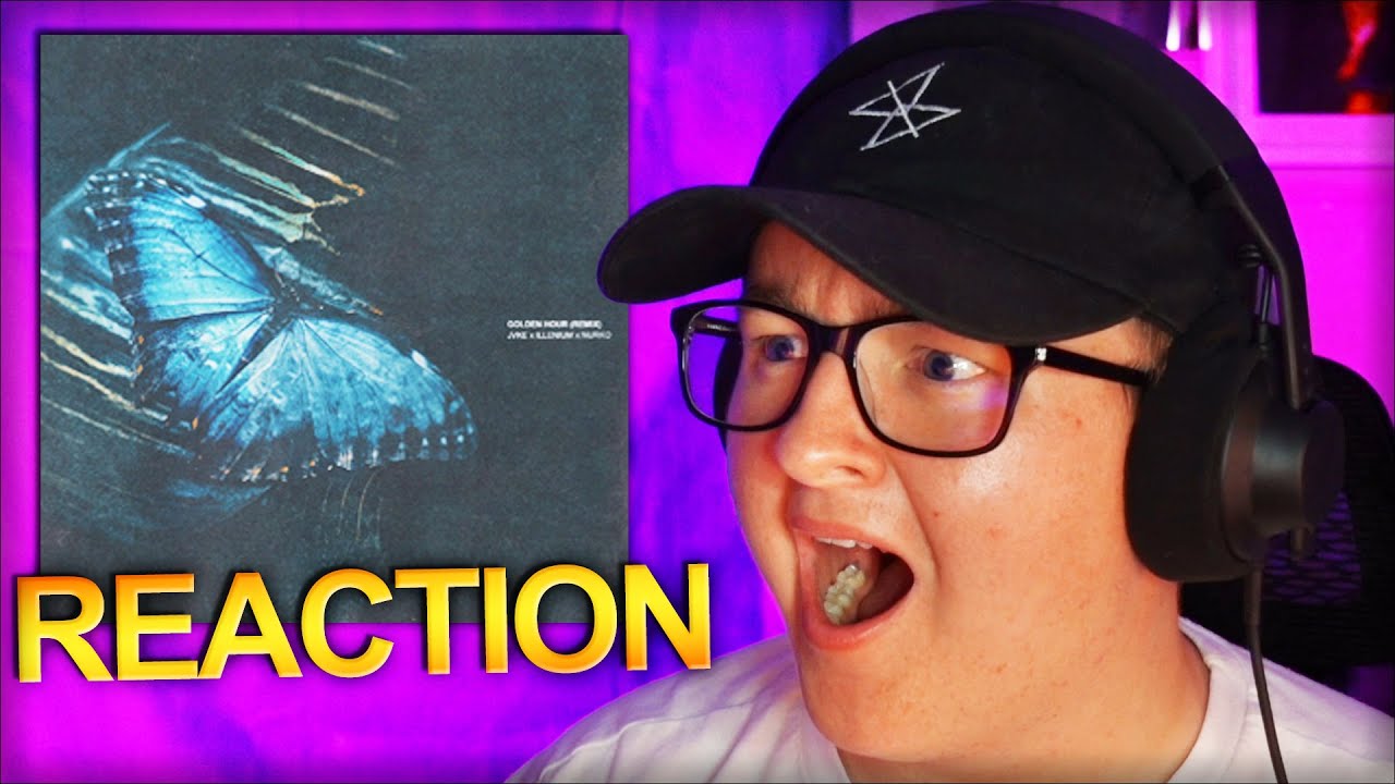 ILLENIUM X NURKO REMIX?! - JVKE - Golden Hour Remix *REACTION*