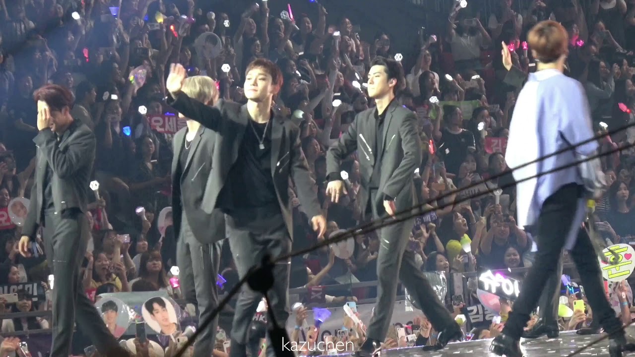 190706 EXO(엑소)-Ending@SBS Super Concert in HongKong [fancam]