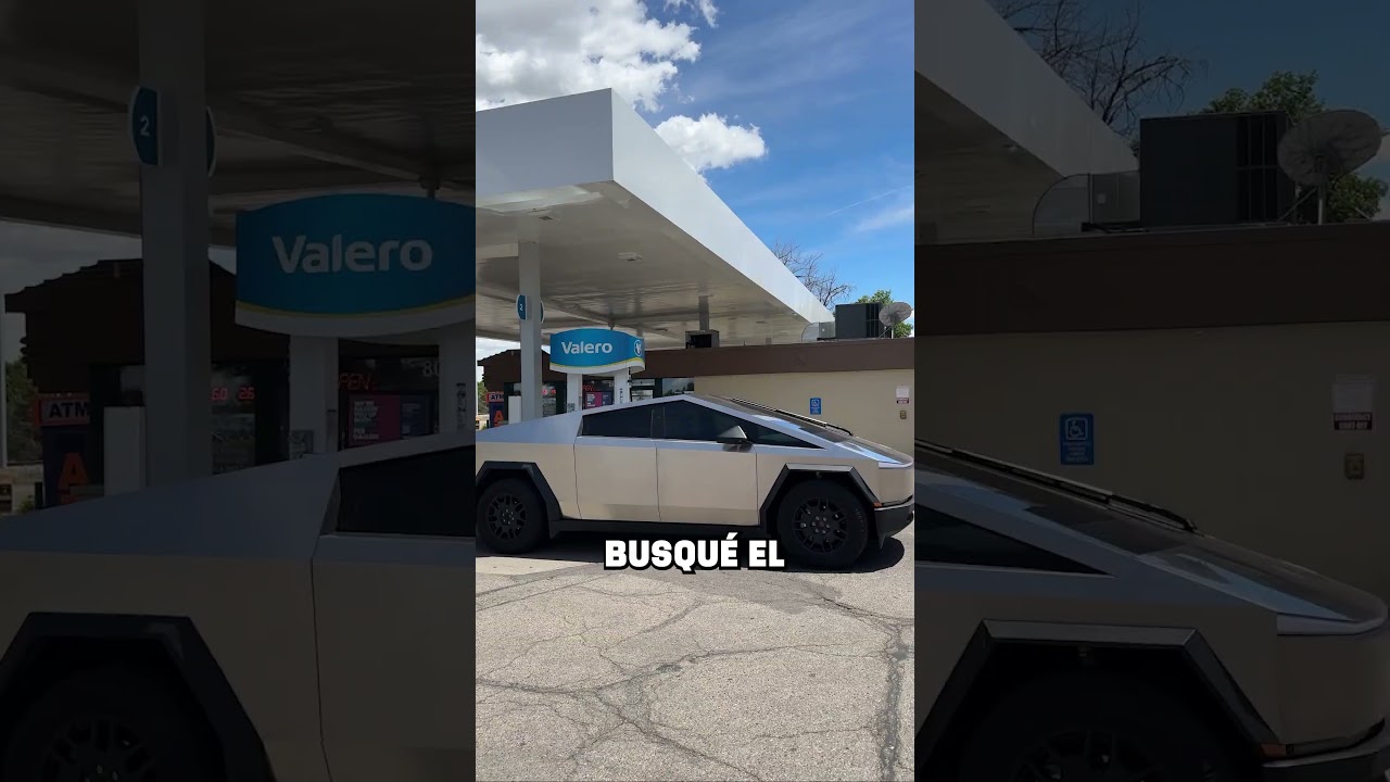 &iquest;C&oacute;mo es cargar la bateria en un TESLA?🔋 #curiosidades