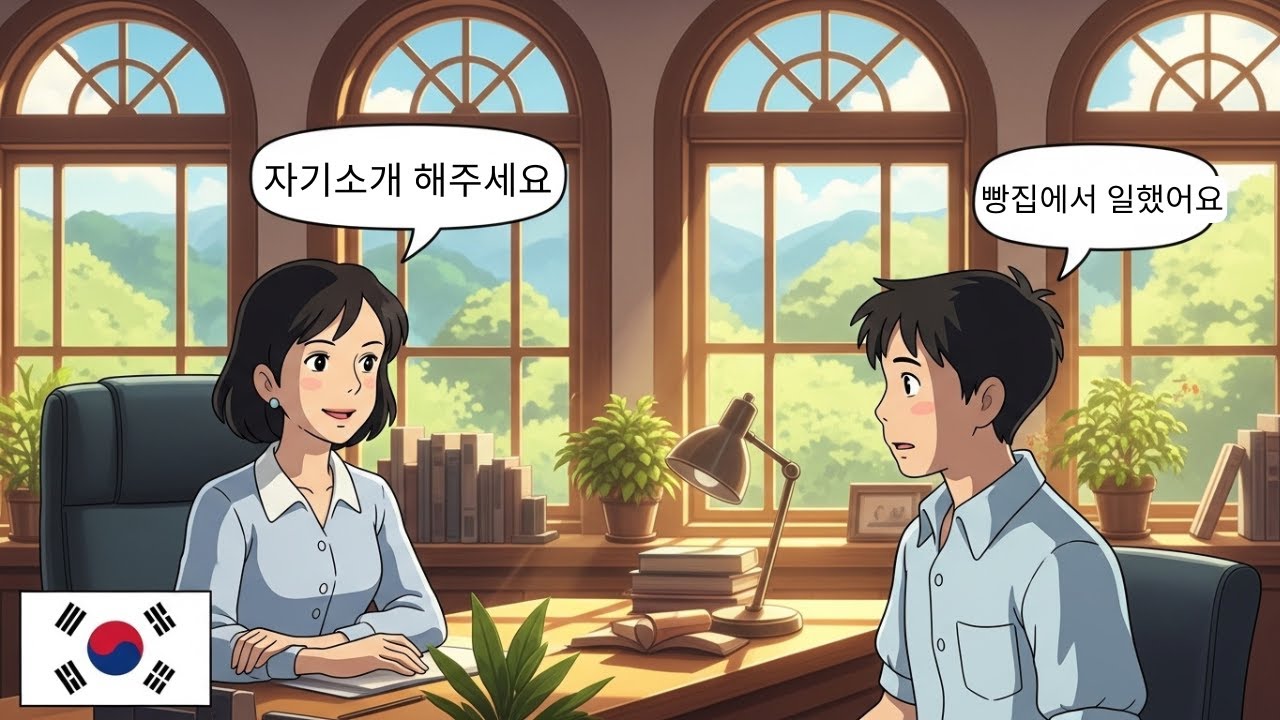 10 Real-Life Korean Conversation for beginners | Daily Life at the Office