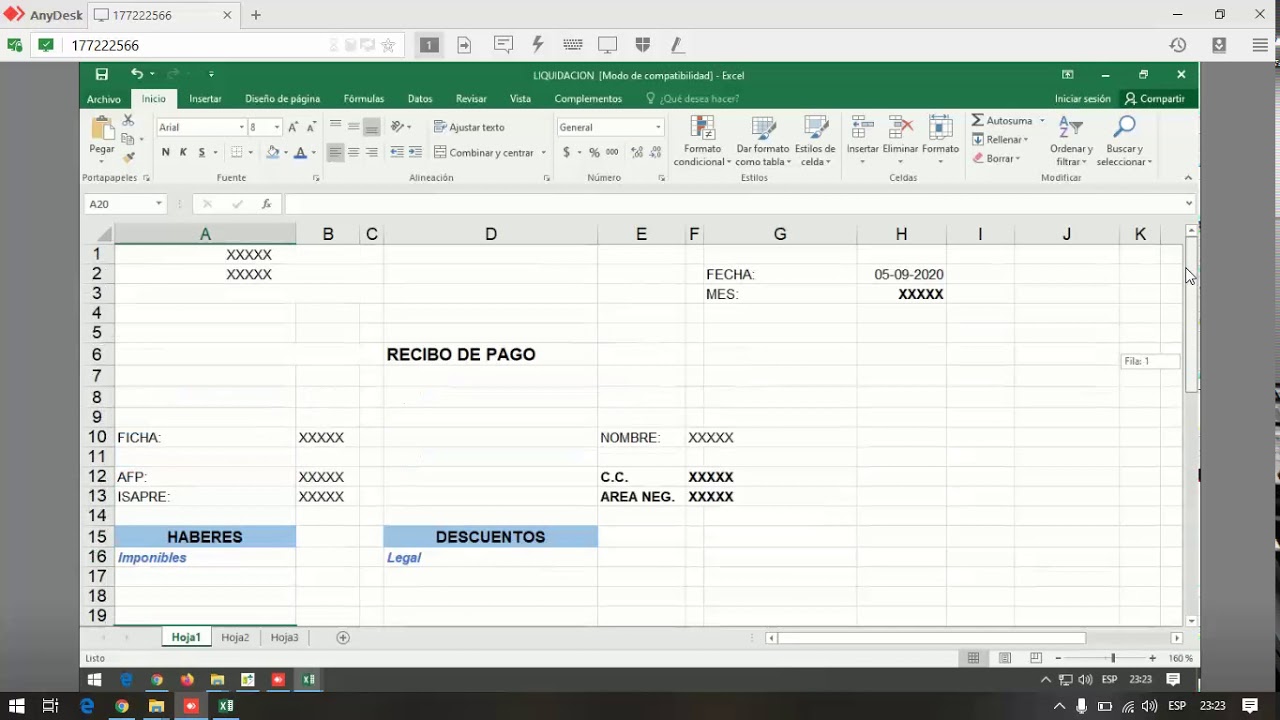 7   Diseño y Emisión de la Liquidación de Sueldo   Módulo RRHH Softland
