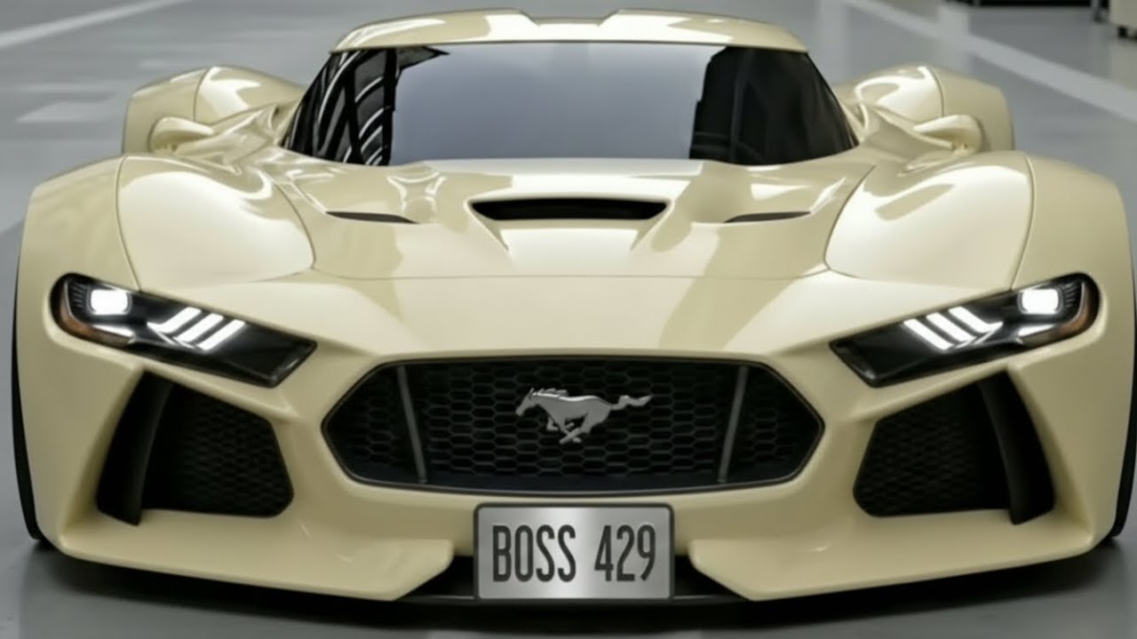 2026 Ford Mustang Boss 429  The Legendary Muscle Car Returns Stronger Than Ever!