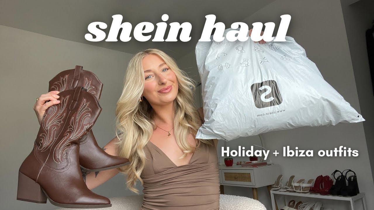 SHEIN SUMMER TRY ON HAUL 2025 | holiday / Ibiza outfit inspo!! 🍒🪩🦋🍸