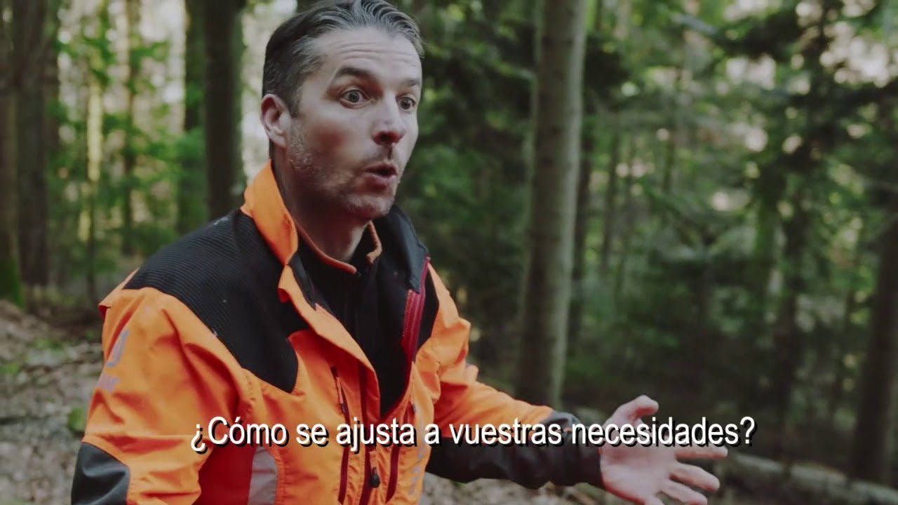 Husqvarna 572 XP®, la complicada tala en Suiza