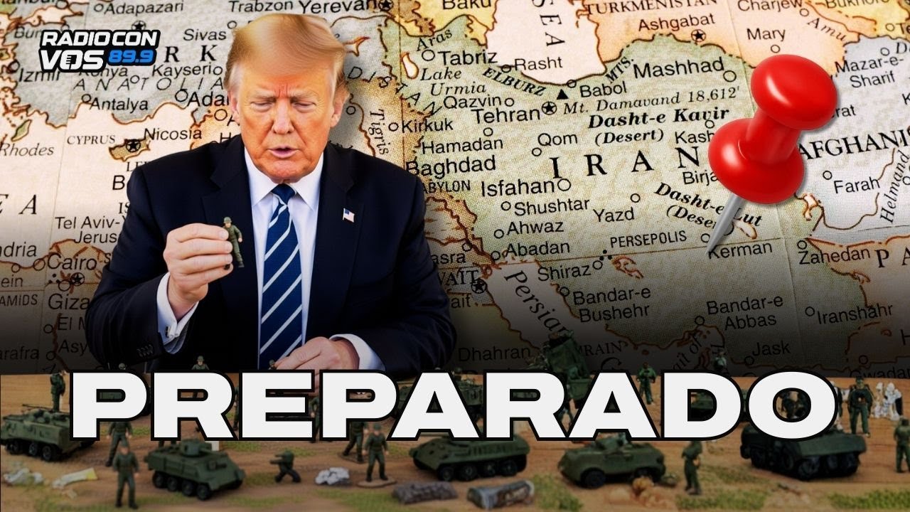 TRUMP VS IR&Aacute;N: &iquest;Se viene una nueva invasi&oacute;n militar? | KEVIN ARY LEVIN en RADIO CON VOS
