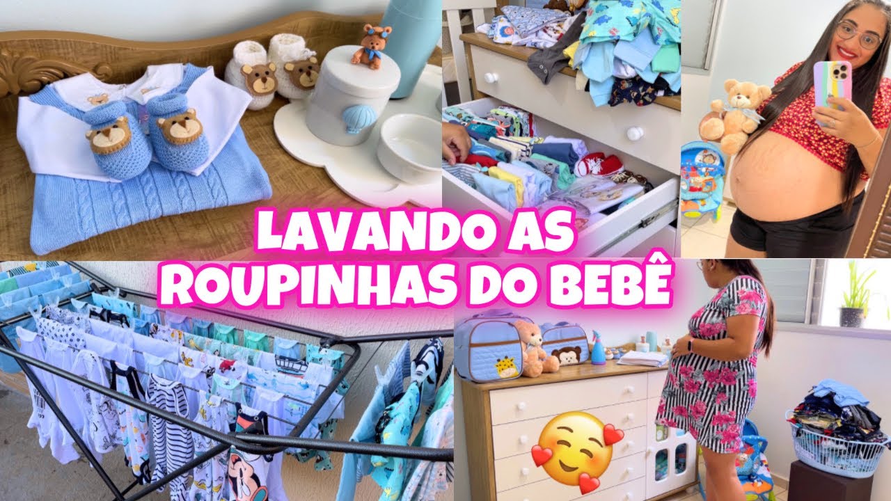 LAVANDO AS ROUPINHAS DO BEB&Ecirc; 💙| MUITAS FOFURAS 🥰| 4 DIAS DE MUITO SERVI&Ccedil;O | MARYA ALVES