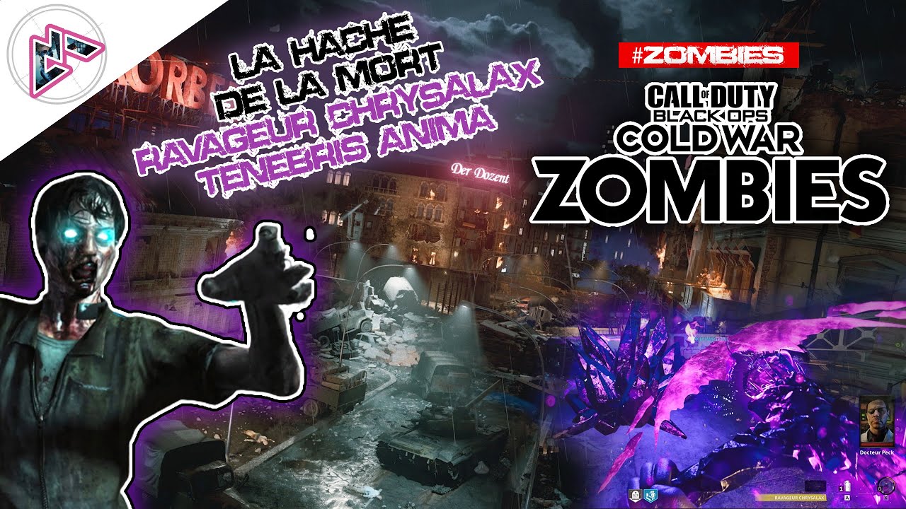 La puissance de la hache Ravageur Chrysalax sur le mode Zombies de Call of Duty Cold War