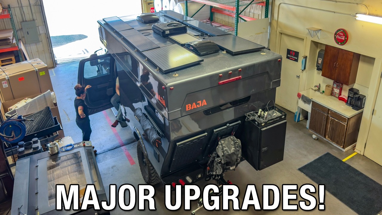 Major Upgrades for our Full Size Truck Camper