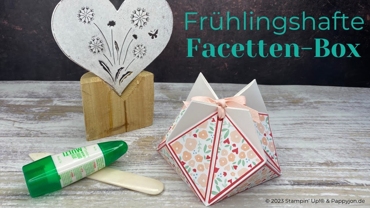 Frühlingshafte Facetten Box | Rustikal Floral | Mini-Katalog 2023 | Verpackung | Stampin' Up!