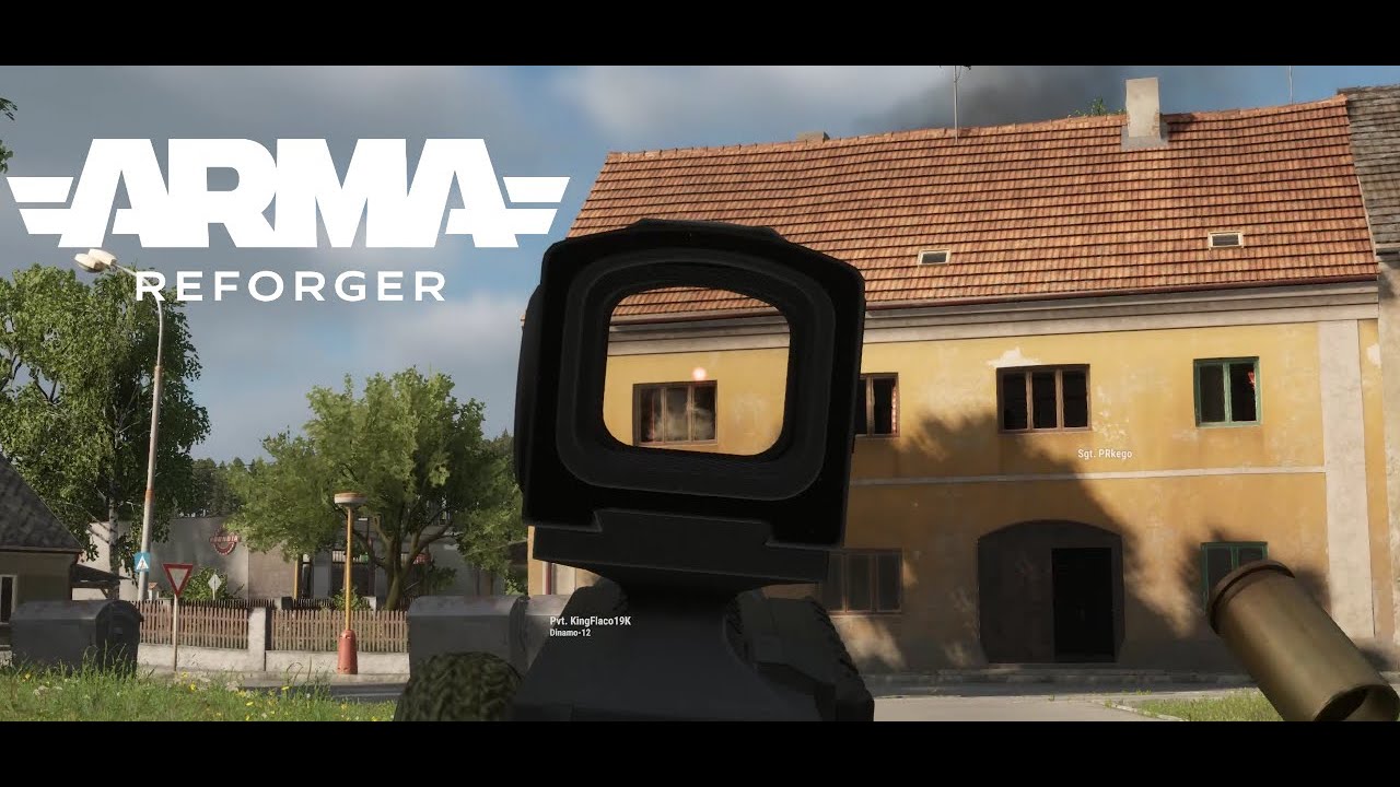 Removing A Rat From Our Base in Arma Reforger
