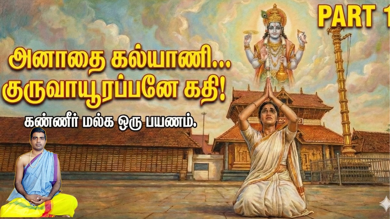 அனாதை பெண்ணின் கிருஷ்ண பிரேமை PART 1oothukkadu sundar\ #upanyasam