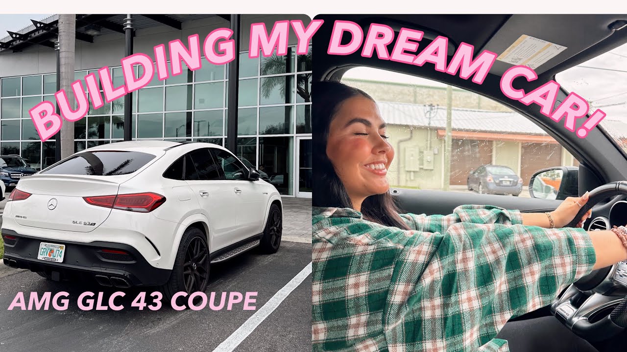 Building my DREAM *LUXURY* car! *mercedes AMG glc 43 coupe* 2023!