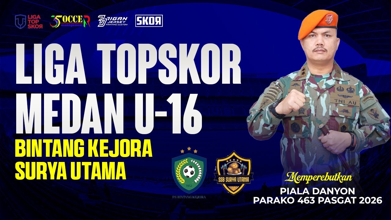 Liga Top Skor Medan U-16 : BINTANG KEJORA vs SURYA UTAMA