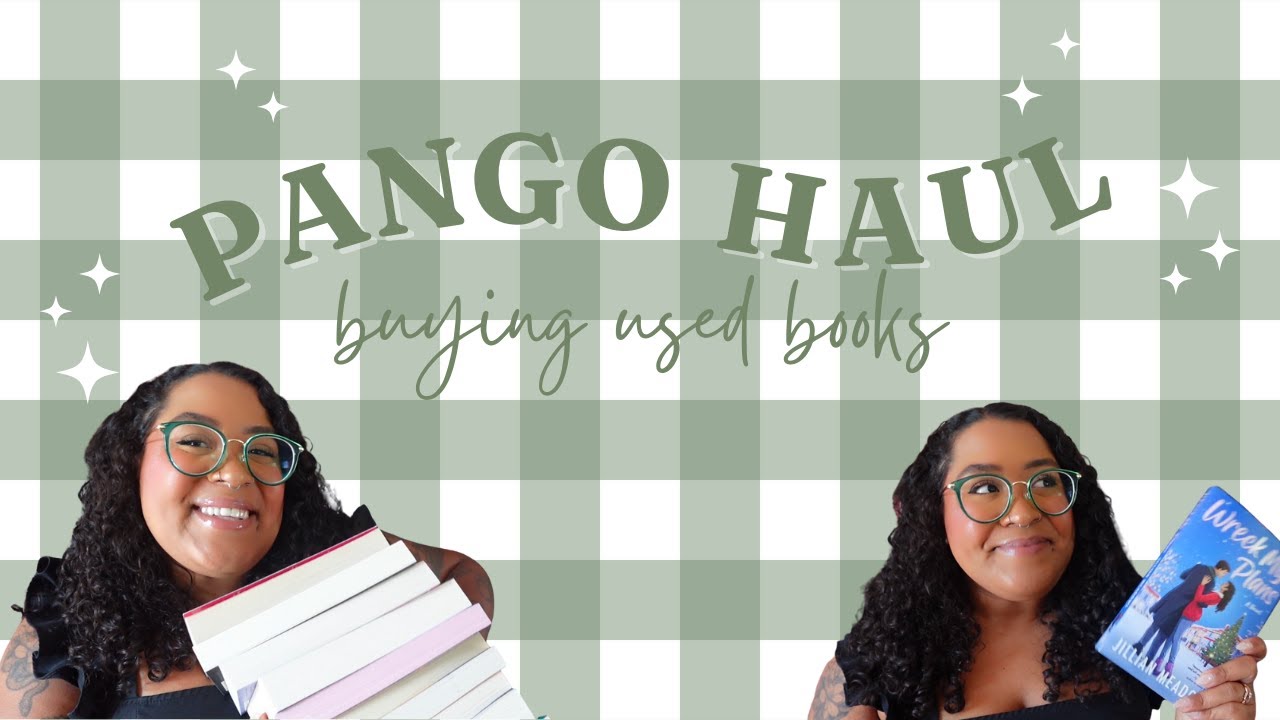 pango book haul 📖🛍️ buying 10 used books!
