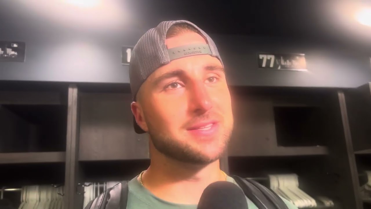 Joey Bart after helping the Pirates reach the .500 mark ahead of the All-Star break