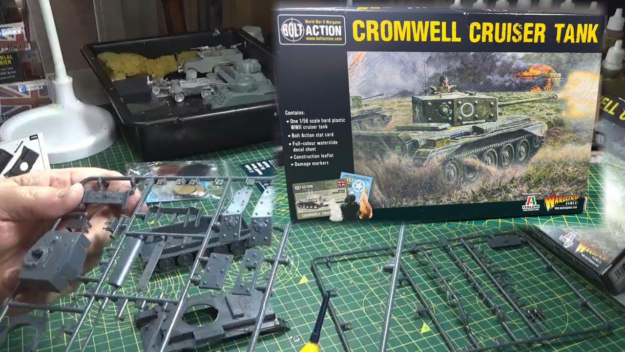 Bolt Action: Building the Cromwell Cruiser Tank by Warlord