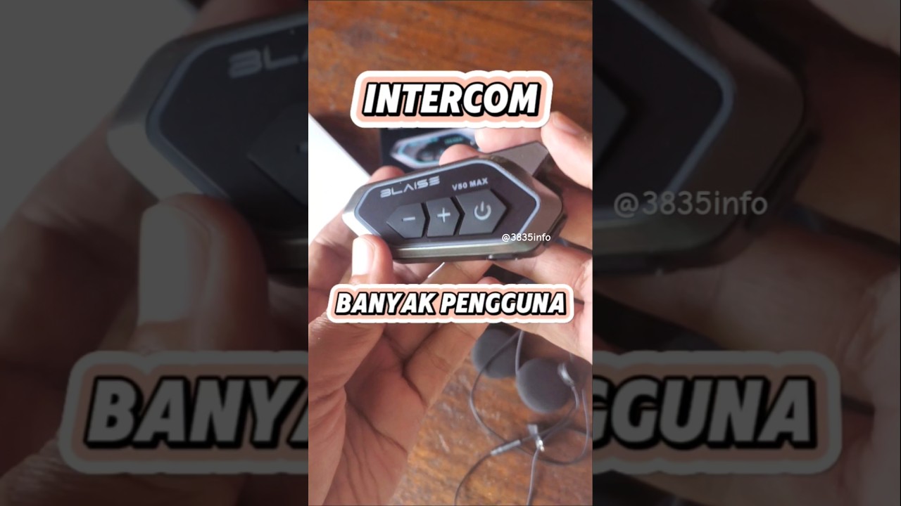 Yehaa! Intercom Helm Murah Paket Komplit Blaise V50 max #intercom