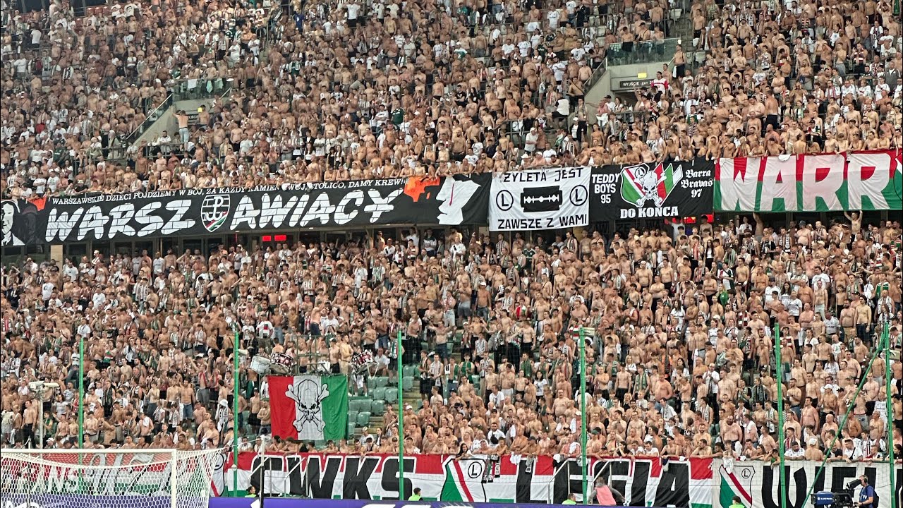 Legia Fans DOMINATE! Żyleta vs GKS Katowice