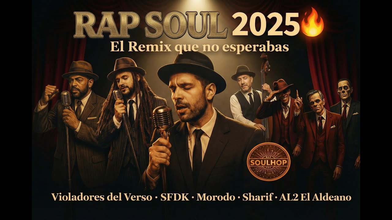 RAP SOUL 2025 🔥 Violadores del Verso, SFDK, Morodo, Sharif, Al2 | Remix Especial #soulhopai