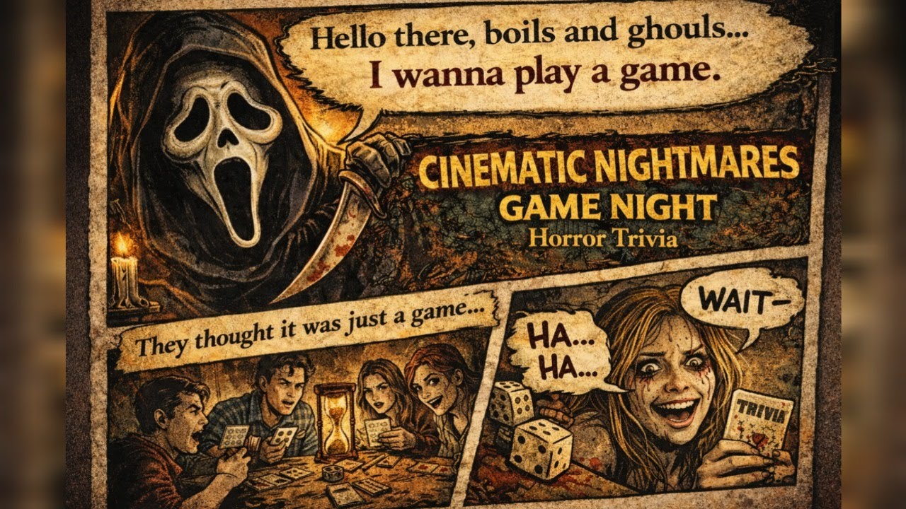 CINEMATIC NIGHTMARES PRESENTS: Horror Trivia Game Night