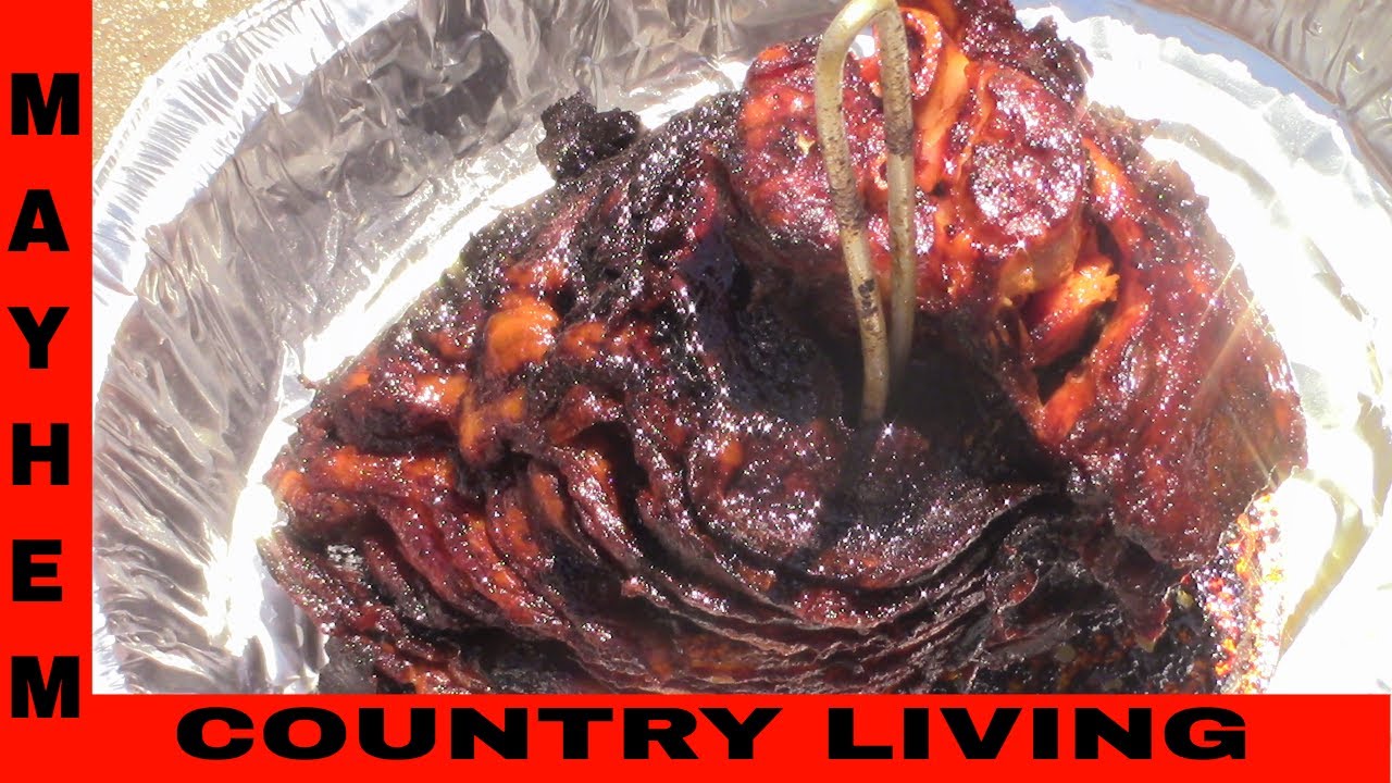 How to fry a ham!