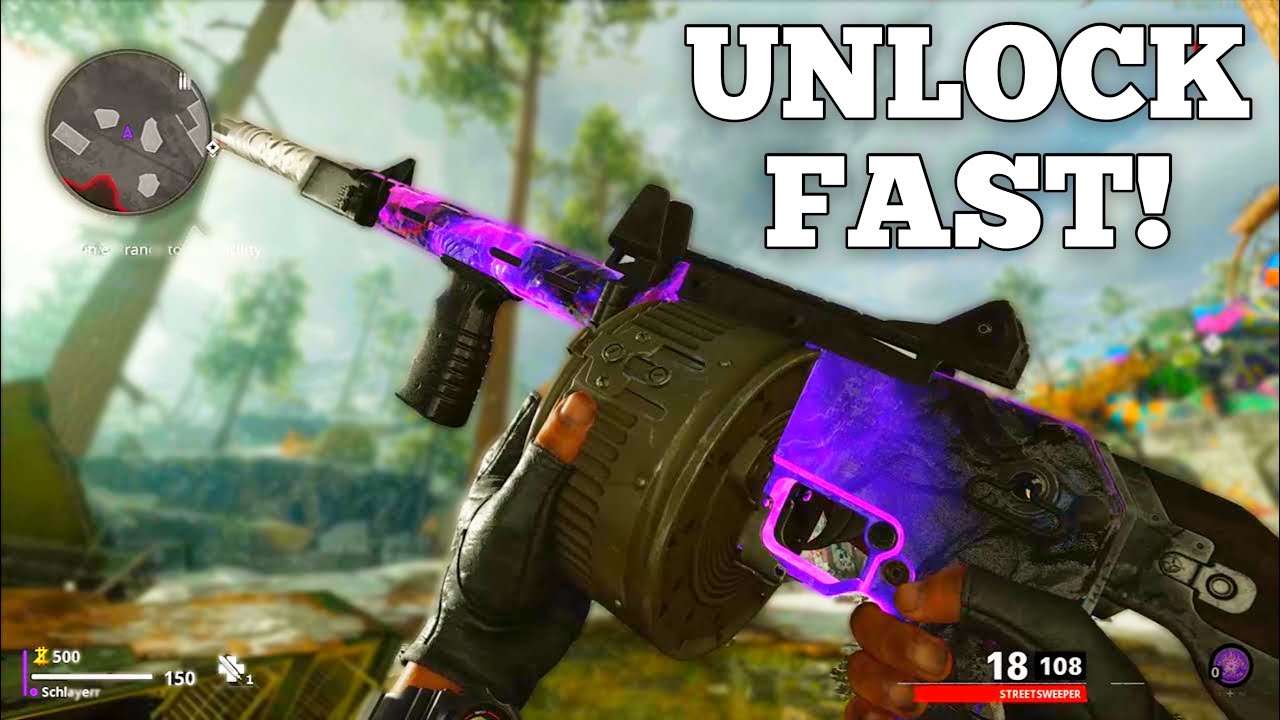 How To UNLOCK The STREETSWEEPER SHOTGUN FAST On Cold War! ( New Cold War Shotgun! )