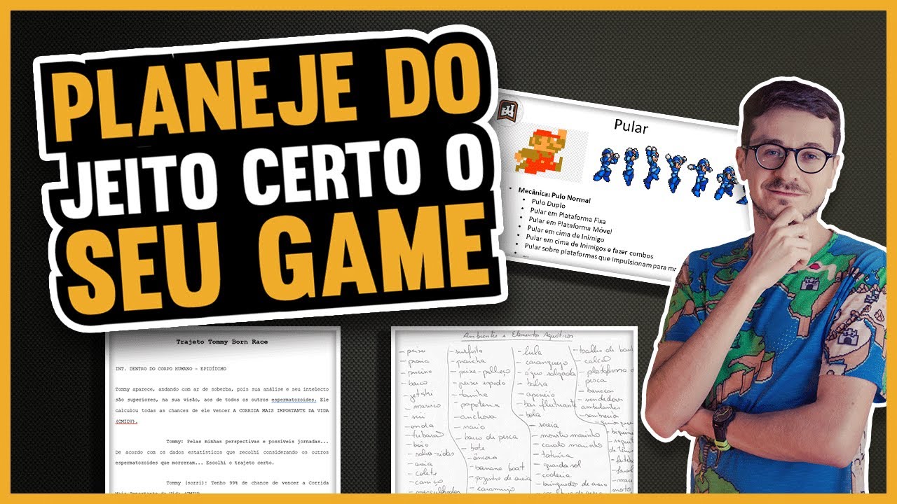 Como Planejar o seu Game Design da Maneira Certa? | Fábrica de Jogos