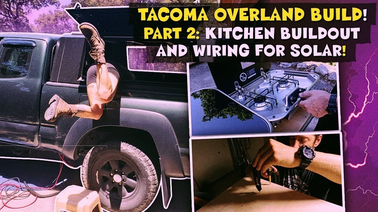 Gen 2 Toyota Tacoma OVERLAND BUILD!! Part 2: Everything, AND the Kitchen Sink!! Ft. Brandon Hadley!