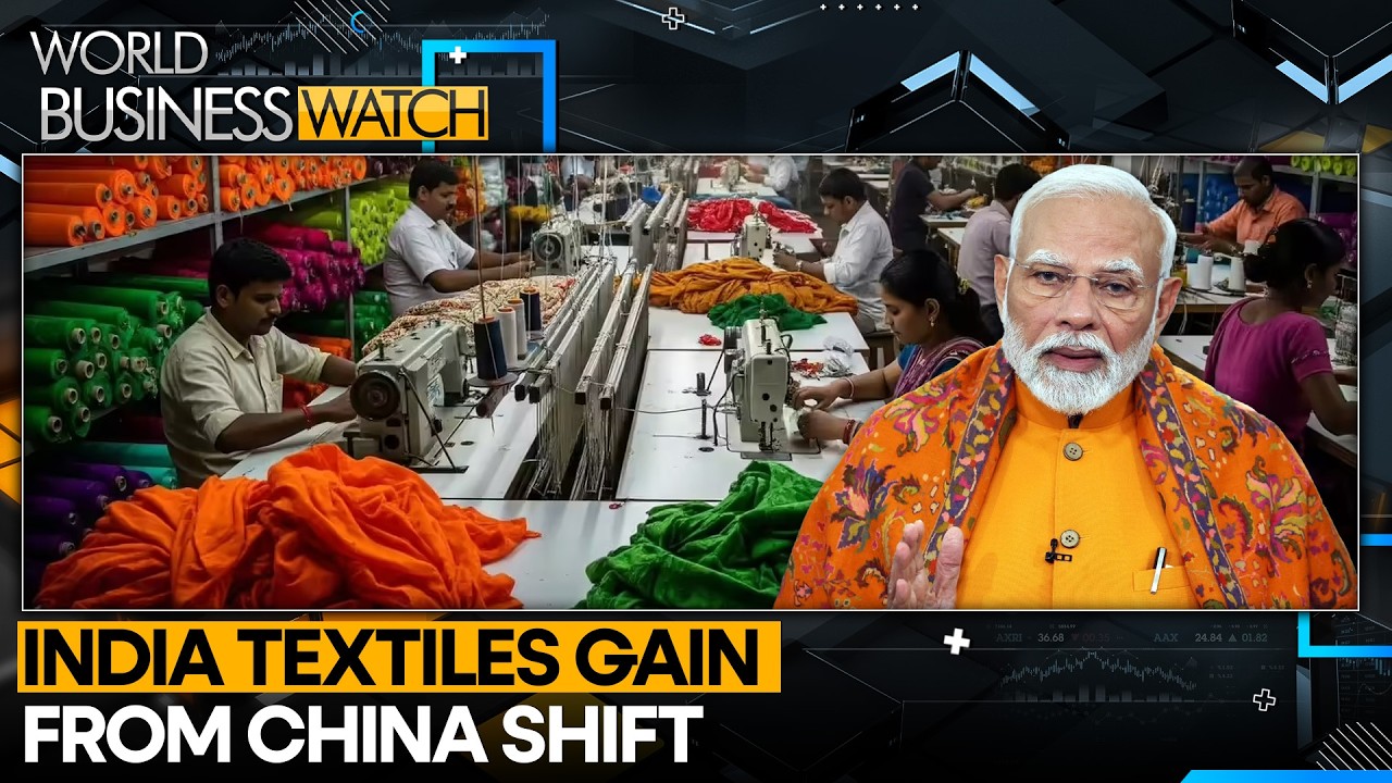 India Textiles Gain From China Shift As Brands Diversify Supply Chains | WION World Business Watch