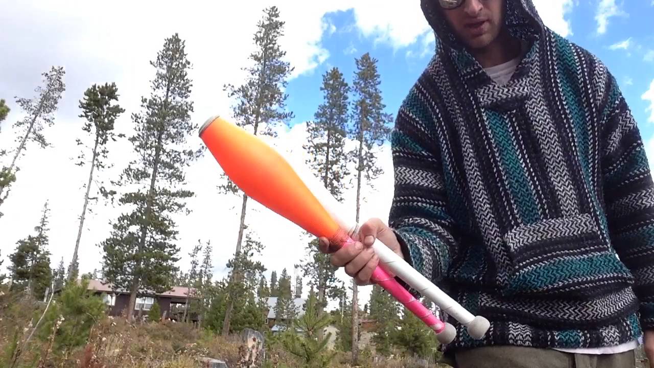 Basic club juggling tutorial, circus and regular grips