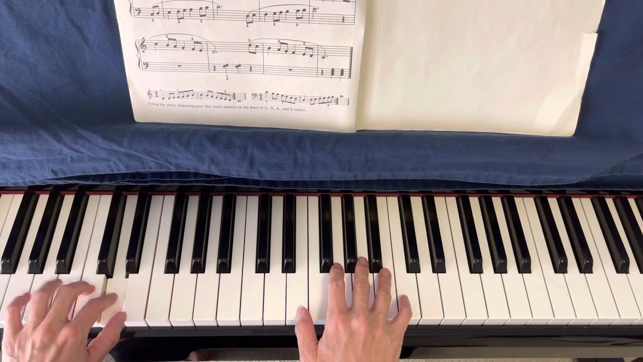 Scale Capers by Denes Agay (from Joy of First Year Piano)