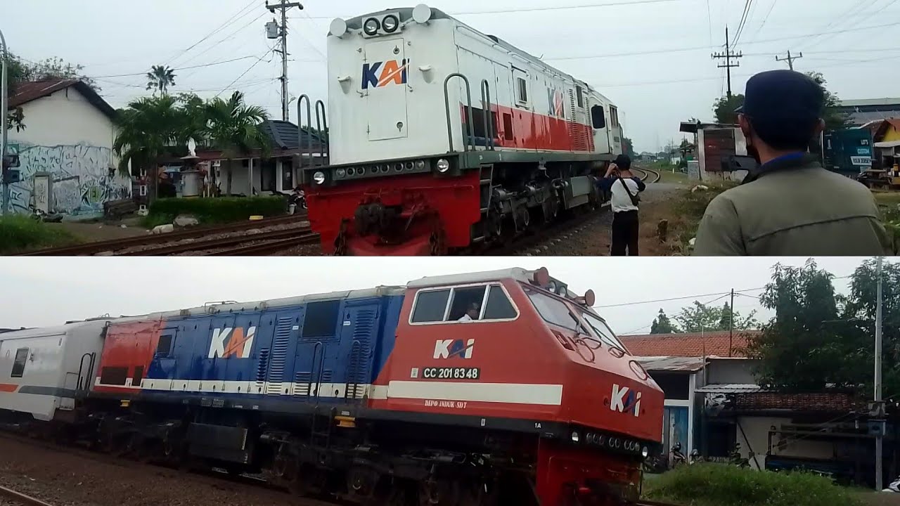 DAPAT BANYAK MOMEN KERETA LANGKA SAAT HUNTING DI JPL 213 STASIUN TEGAL!!