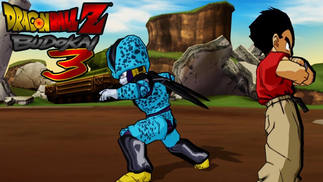 Dragon Ball Z Budokai 3 Krillin (Majin Buu Saga) vs Cell Jr