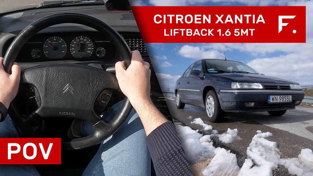 1997 Citroen Xantia 1.6 i 5MT POV Test Drive | 4K