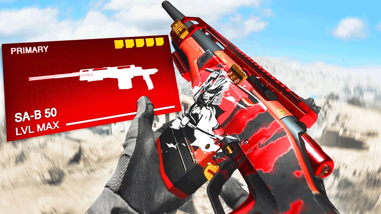 the IRON SIGHT SA-B 50 is INSANE in WARZONE 2.... 🤯  (BEST AGGRESSIVE SNIPER RIFLE LOADOUT)