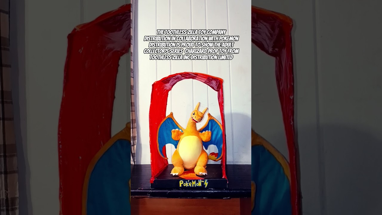 a toothless zilla toy company distribution collector's presentation