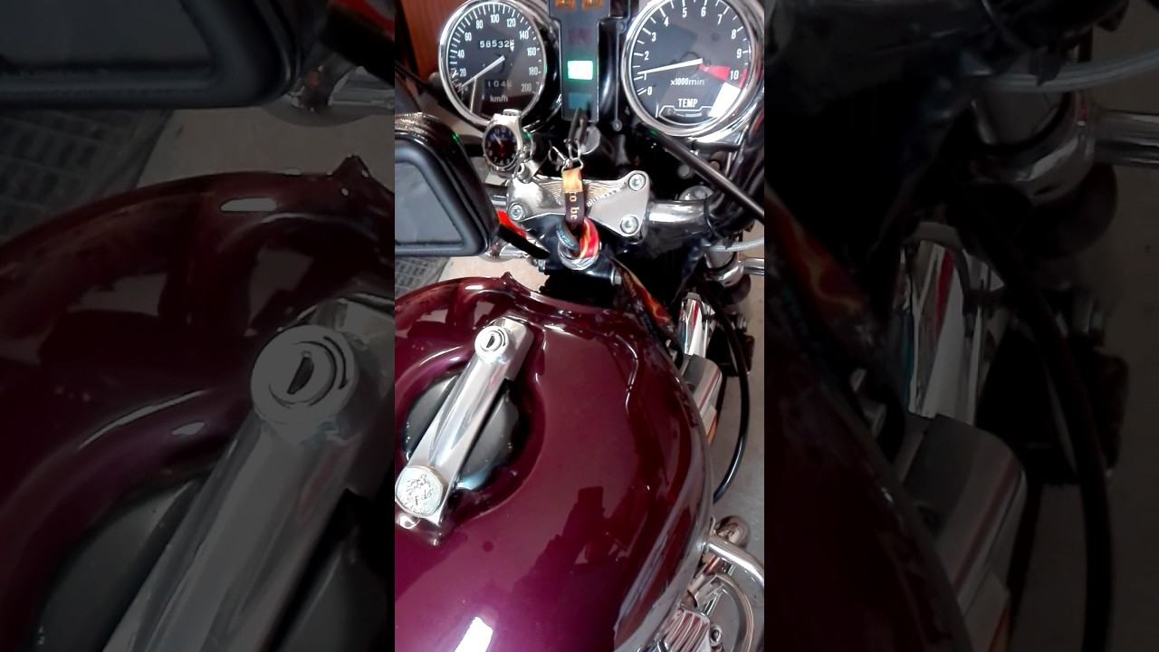 Honda Cx 500 c 81r, rozruch po zimie