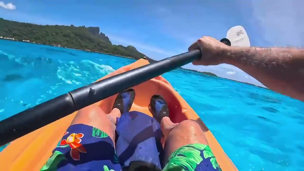 Kayaking Bora Bora