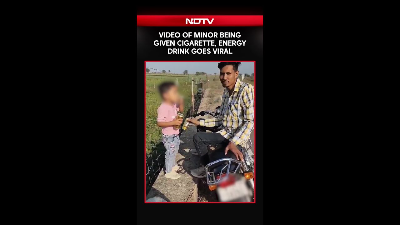 Viral Video: Video of Minor Being Given Cigarette, Energy Drink Goes Viral