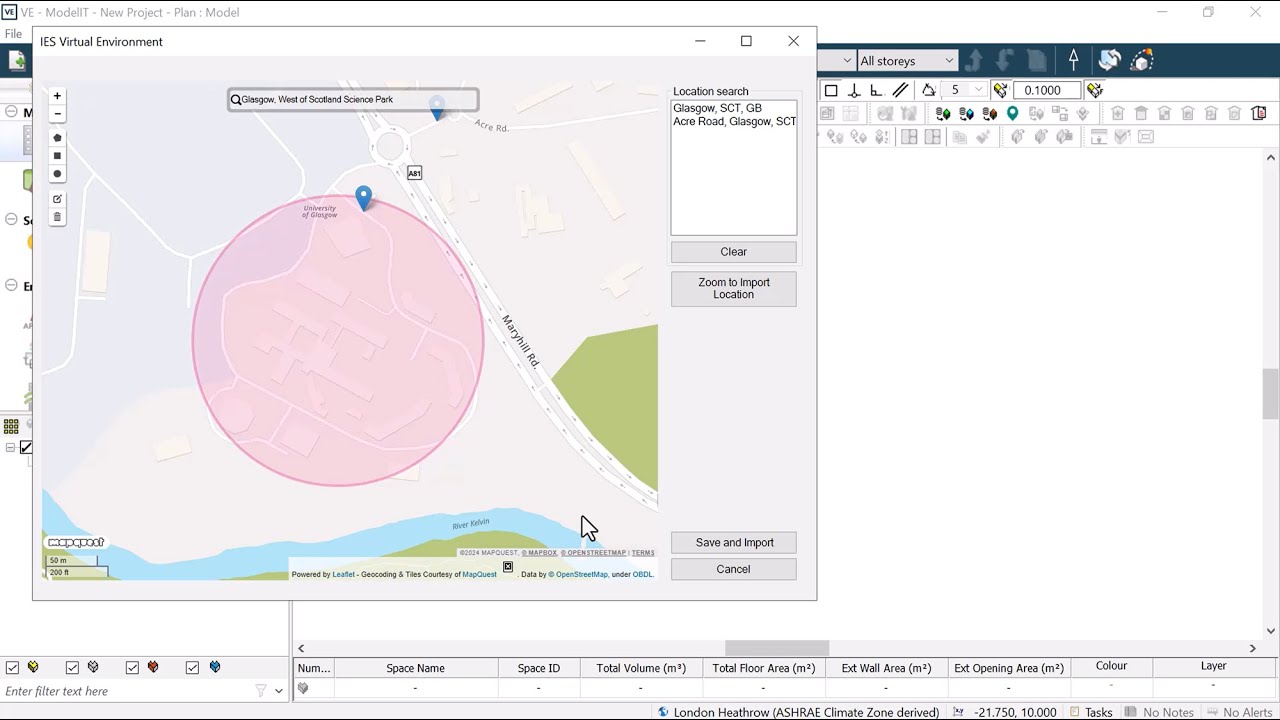 VE Tech Tips - Open Street Map Import for Quick Geometry in IESVE