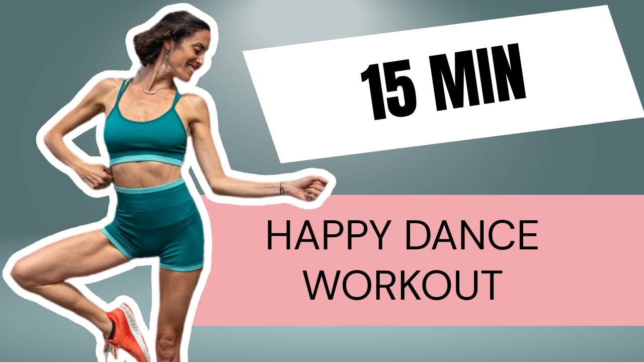 15Min Happy Dance Workout - Sin Material - Evelin Rodriguez