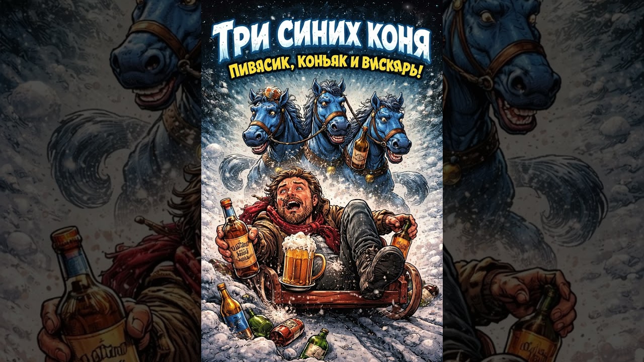 Синий Отмороз - Три синих коня