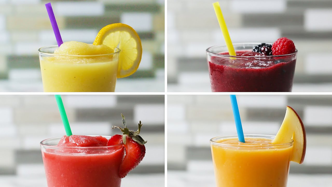 Frozen Lemonade 4 Ways