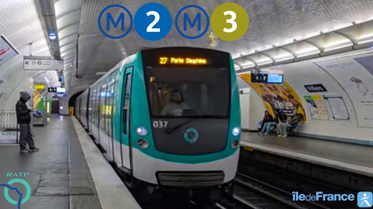 Villiers – Correspondances lignes 2 et 3 du Métro Parisien