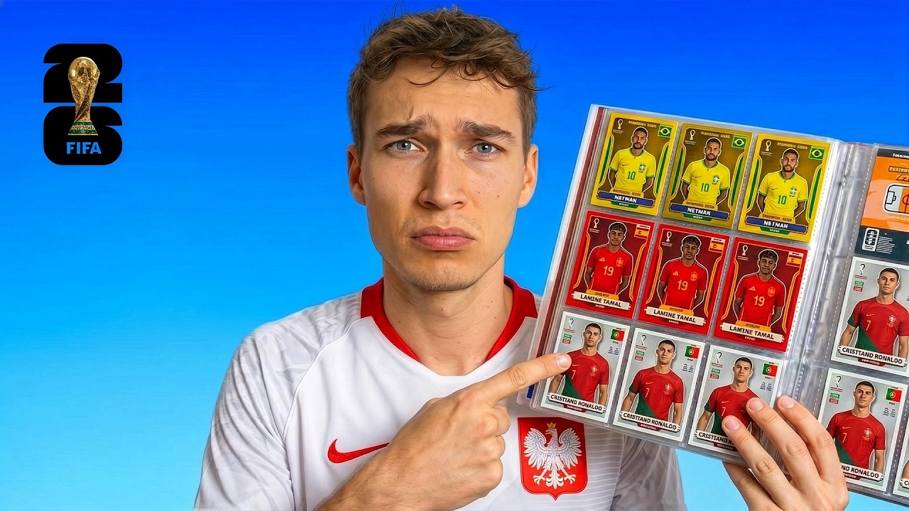 🏆MAM JUŻ MILION POWT&Oacute;REK... MUSZĘ ZEBRAĆ CAŁY ALBUM PANINI WORLD CUP 2026