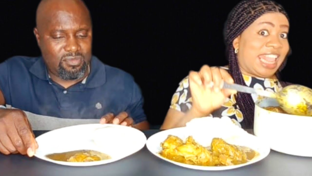 Serving My Husband Extremely Hot and Small Portion of Food to See His Reaction🤣🤣Asmr Mukbang